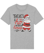 There's A Ho | Vintage Christmas Rocker T-Shirt Chroma Clothing