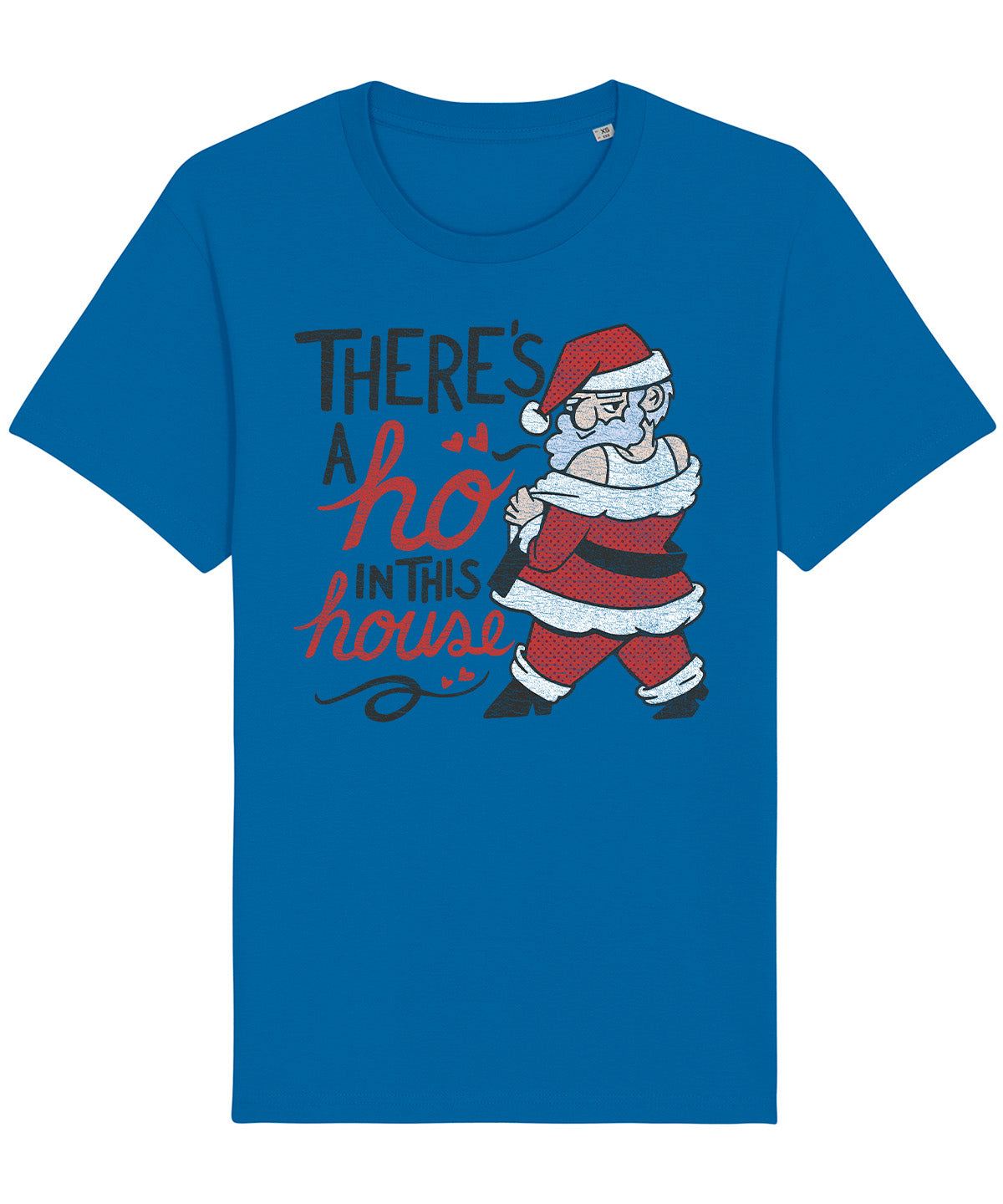 There's A Ho | Vintage Christmas Rocker T-Shirt Chroma Clothing