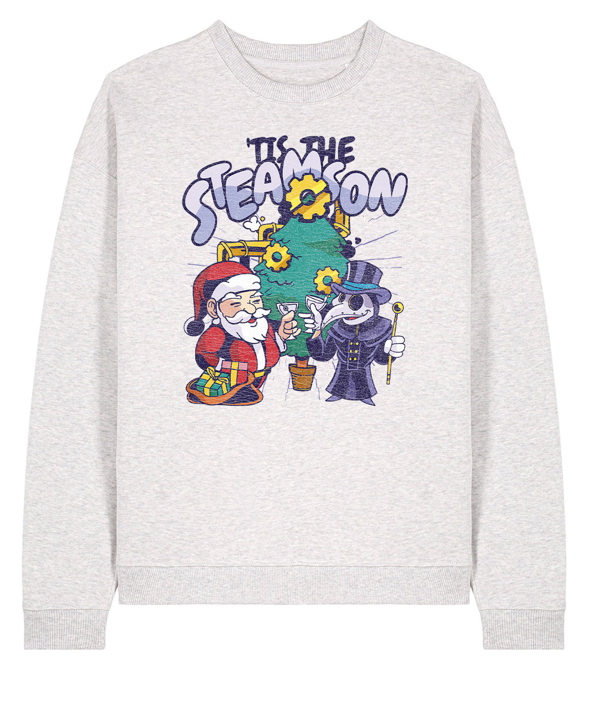 Tis The Steamson Christmas Steampunk | Stanley Radder Sweatshirt