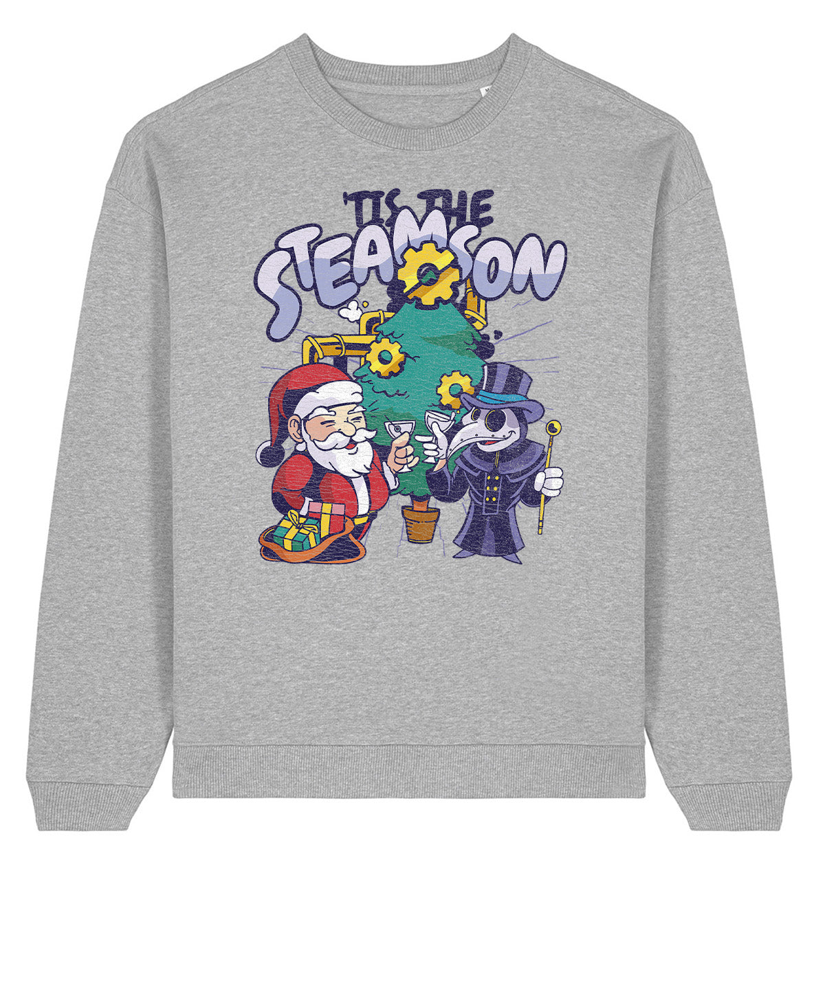 Tis The Steamson Christmas Steampunk | Stanley Radder Sweatshirt