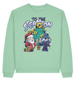 Tis The Steamson Christmas Steampunk | Stanley Radder Sweatshirt