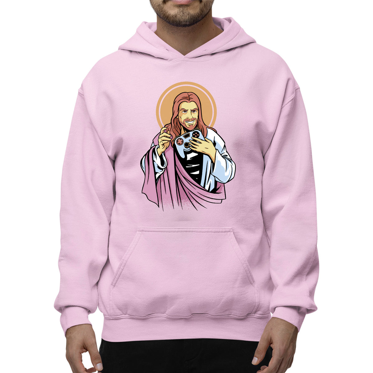 Gaming Jesus Unisex Adult Hoodie