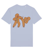 MMA Gingerbread Man | Vintage Christmas Rocker T-Shirt