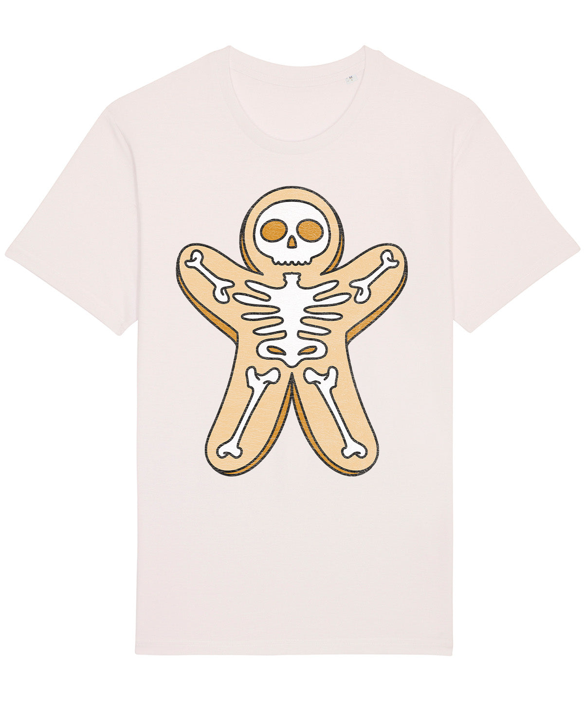 Gingerbread Skeleton | Vintage Christmas Rocker T-Shirt