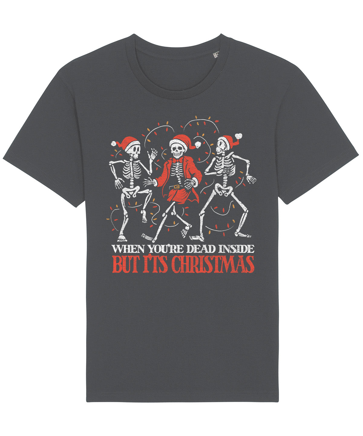 Dead Skeletons | Vintage Christmas Rocker T-Shirt