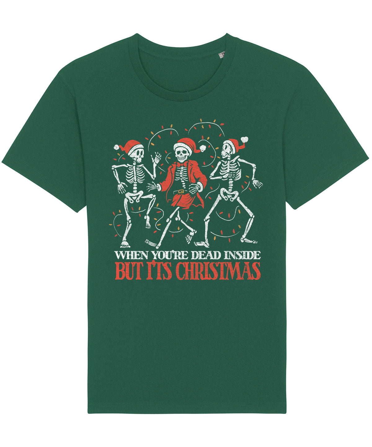 Dead Skeletons | Vintage Christmas Rocker T-Shirt