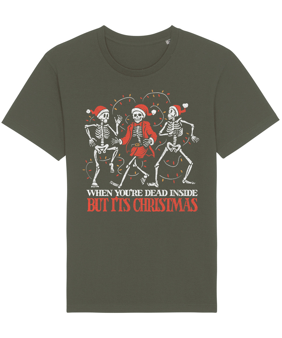 Dead Skeletons | Vintage Christmas Rocker T-Shirt