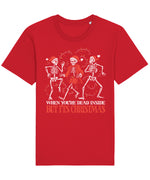 Dead Skeletons | Vintage Christmas Rocker T-Shirt