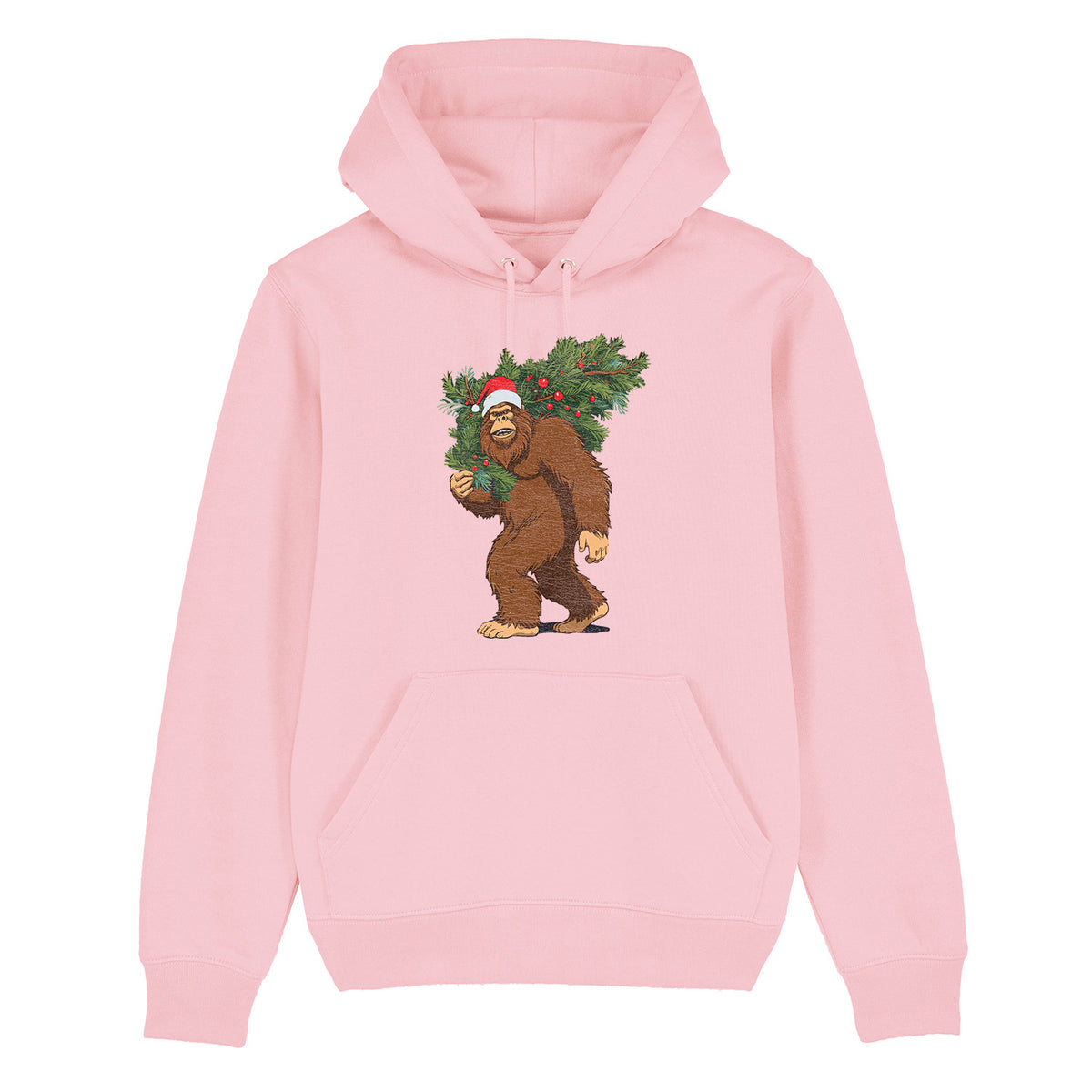 Bigfoot Xmas | Vintage Rocker Hoodie