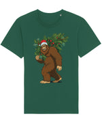 Bigfoot Christmas | Vintage Christmas Rocker T-Shirt