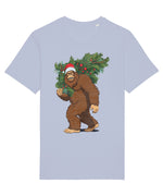 Bigfoot Christmas | Vintage Christmas Rocker T-Shirt
