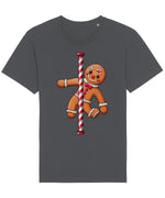 Gingerbread Dancer | Vintage Christmas Rocker T-Shirt