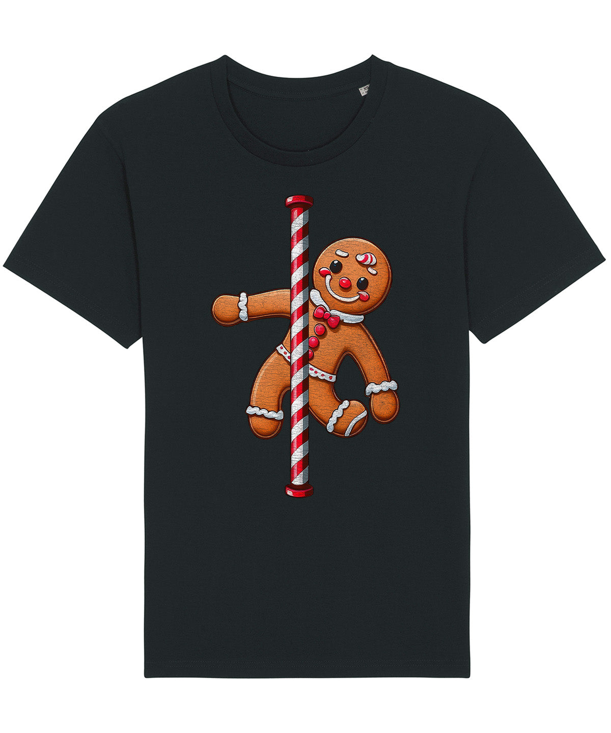 Gingerbread Dancer | Vintage Christmas Rocker T-Shirt
