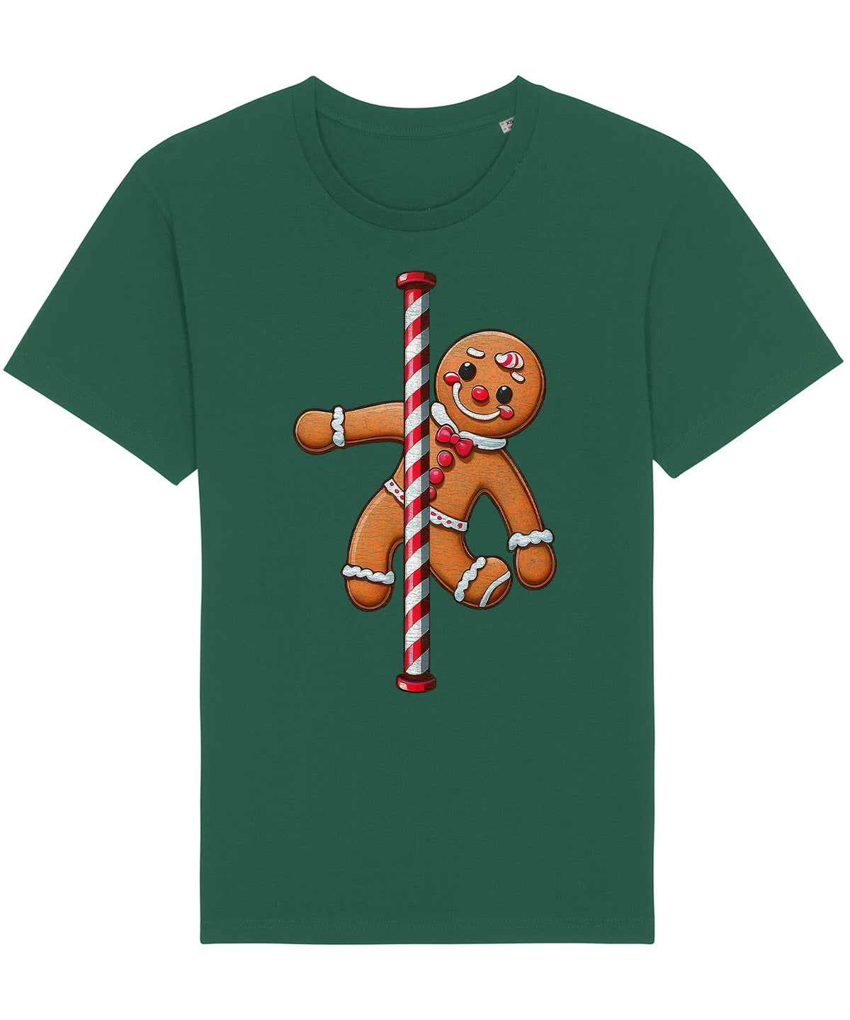 Gingerbread Dancer | Vintage Christmas Rocker T-Shirt