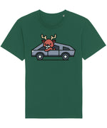 Cybertruck Reindeer | Vintage Christmas Rocker T-Shirt