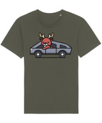 Cybertruck Reindeer | Vintage Christmas Rocker T-Shirt