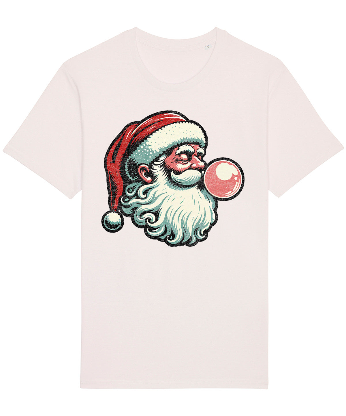 Santa Bubblegum | Vintage Christmas Rocker T-Shirt