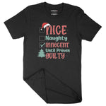 Innocent Until Proven Guilty | Unisex Christmas T-Shirt Chroma Clothing