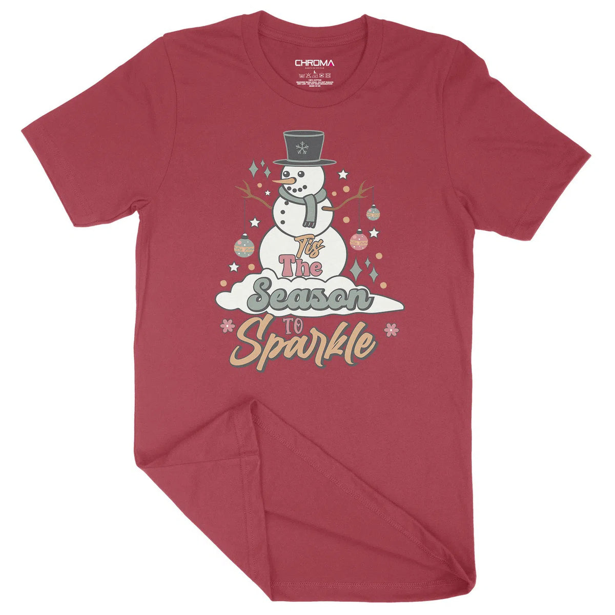The Season To Sparkle | Unisex Christmas T-Shirt Chroma Clothing