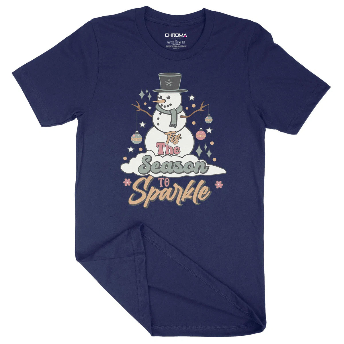The Season To Sparkle | Unisex Christmas T-Shirt Chroma Clothing