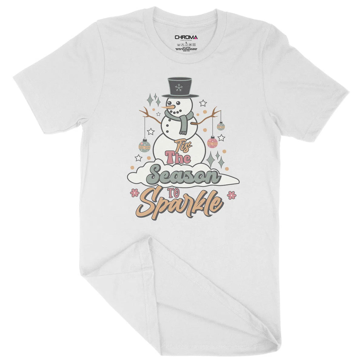 The Season To Sparkle | Unisex Christmas T-Shirt Chroma Clothing
