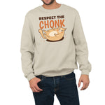 Respect The Chonk | Unisex Adult Sweatshirt | Premium Halloween Clothing