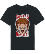 Santa's Not Real | Vintage Christmas Rocker T-Shirt