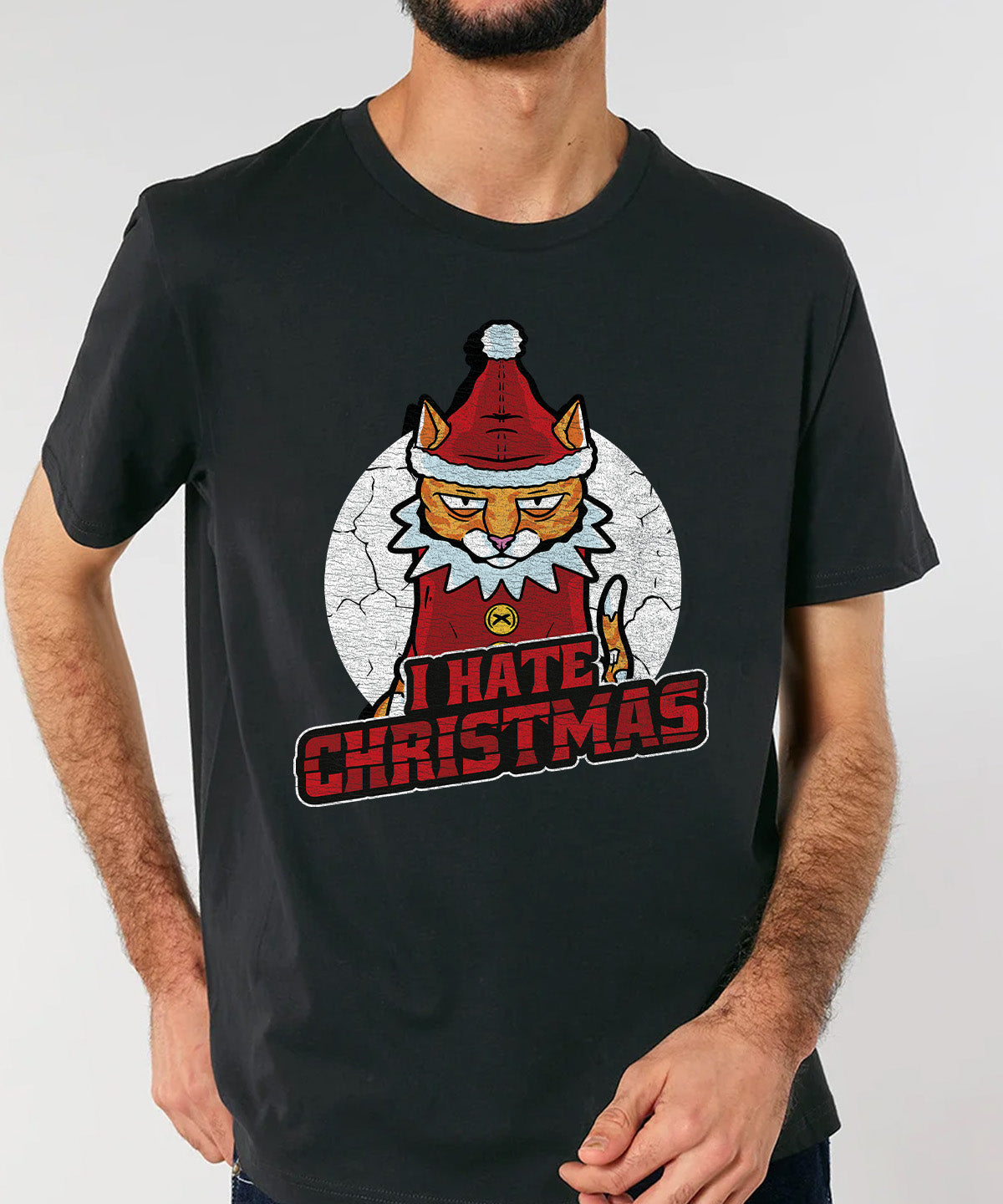 I Hate Christmas | Vintage Christmas Rocker T-Shirt