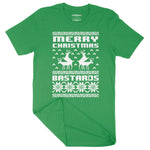 Merry Christmas Reindeers | Unisex Christmas T-Shirt Chroma Clothing