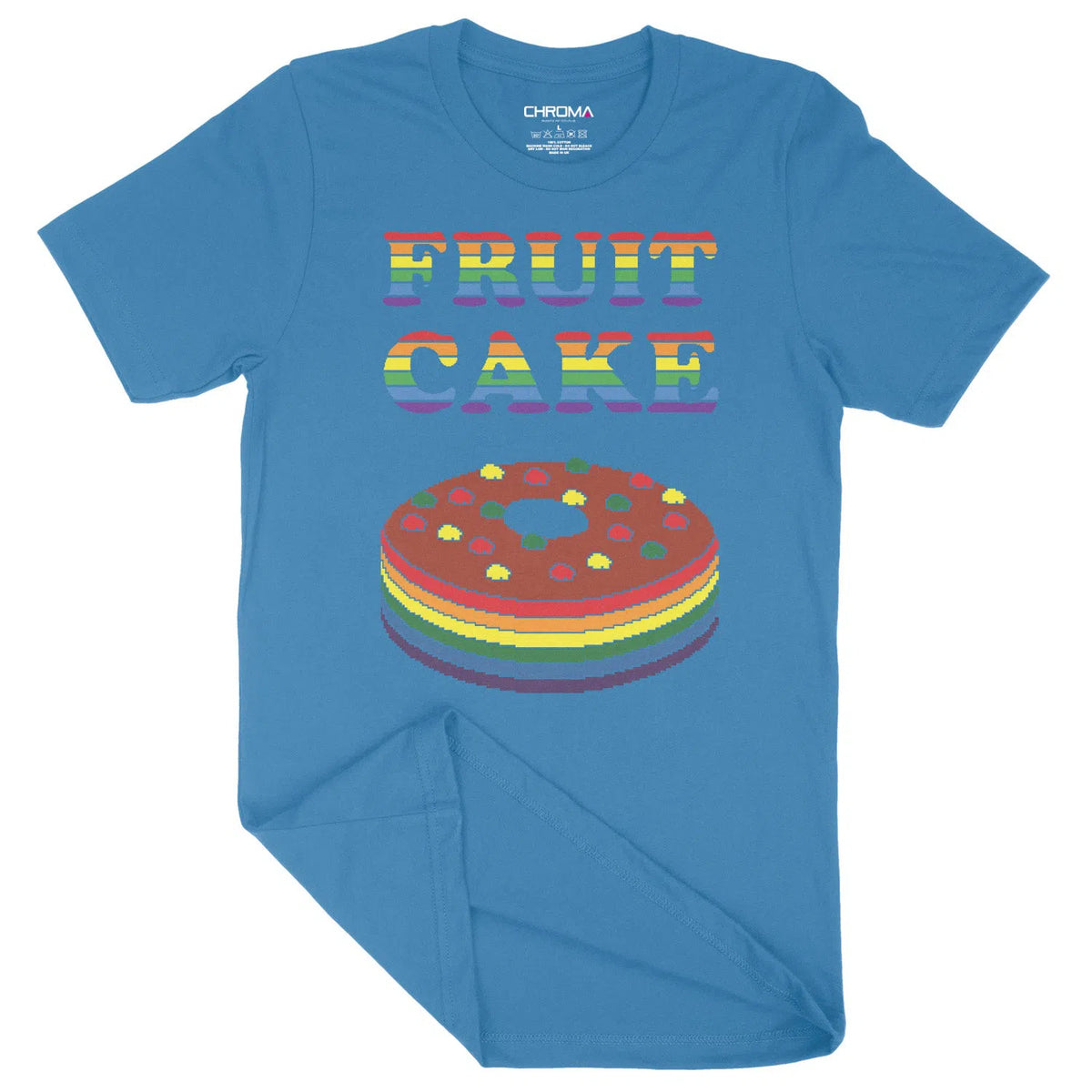 Fruit Cake Rainbow LGBTQ | Unisex Adult T-Shirt Chroma Clothing