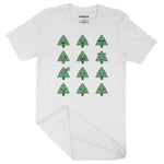Festive Tree Family | Unisex Christmas T-Shirt Chroma Clothing