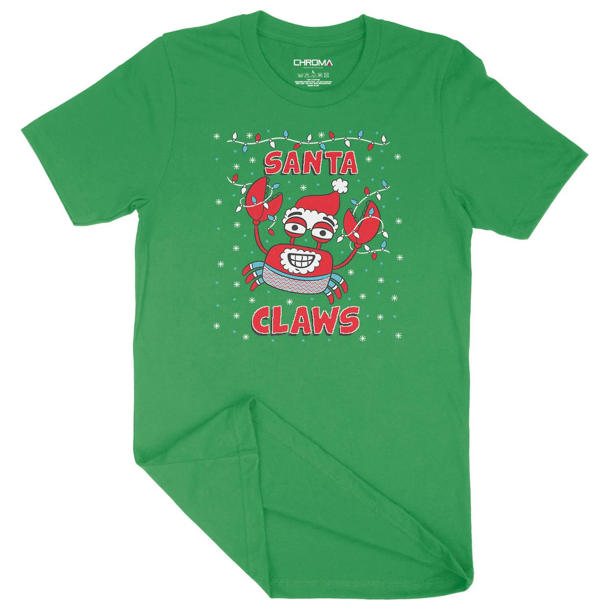 Santa Claws Festive Fun | Unisex Christmas T-Shirt Chroma Clothing