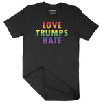 Love Trump Hate LGBTQ | Unisex Adult T-Shirt Chroma Clothing