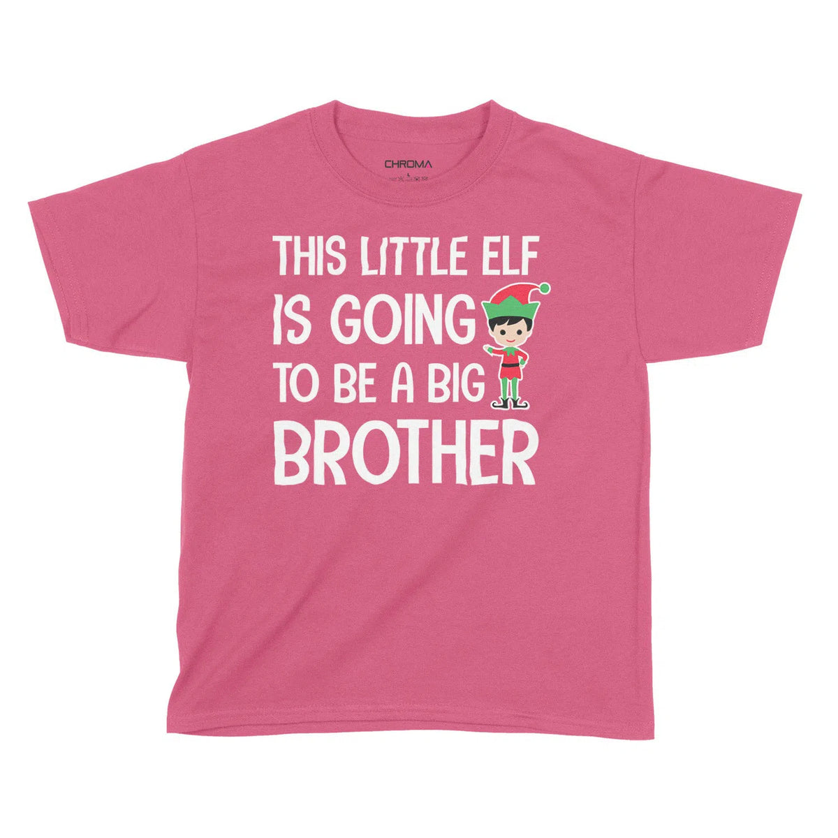 This Little Elf Brother | Kids Christmas T-Shirt Chroma Clothing