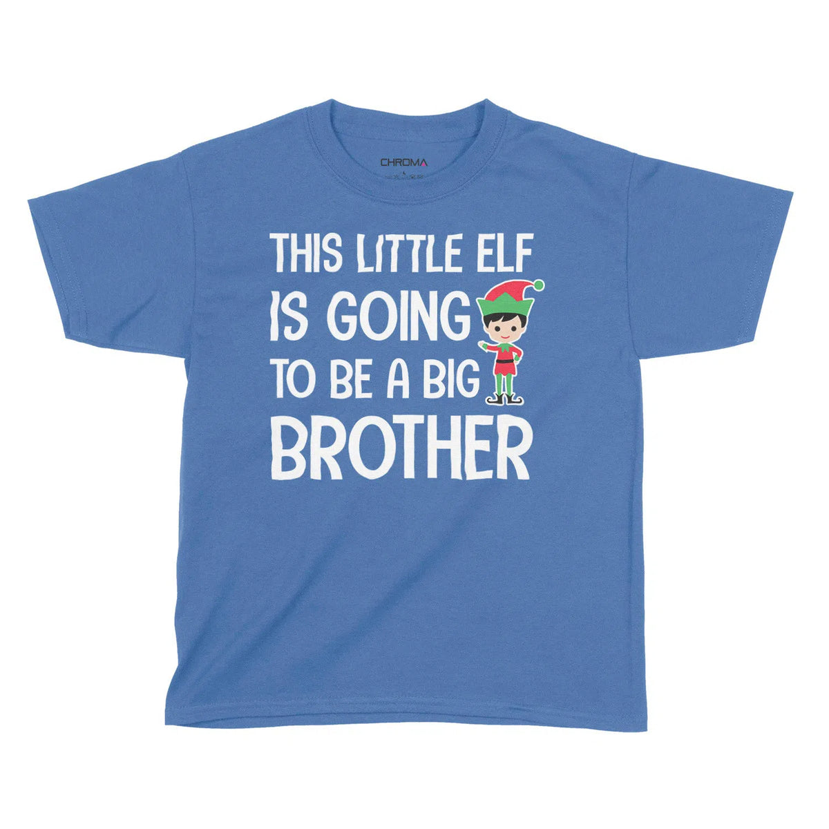 This Little Elf Brother | Kids Christmas T-Shirt Chroma Clothing