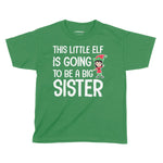 This Little Elf Sister | Kids Christmas T-Shirt Chroma Clothing