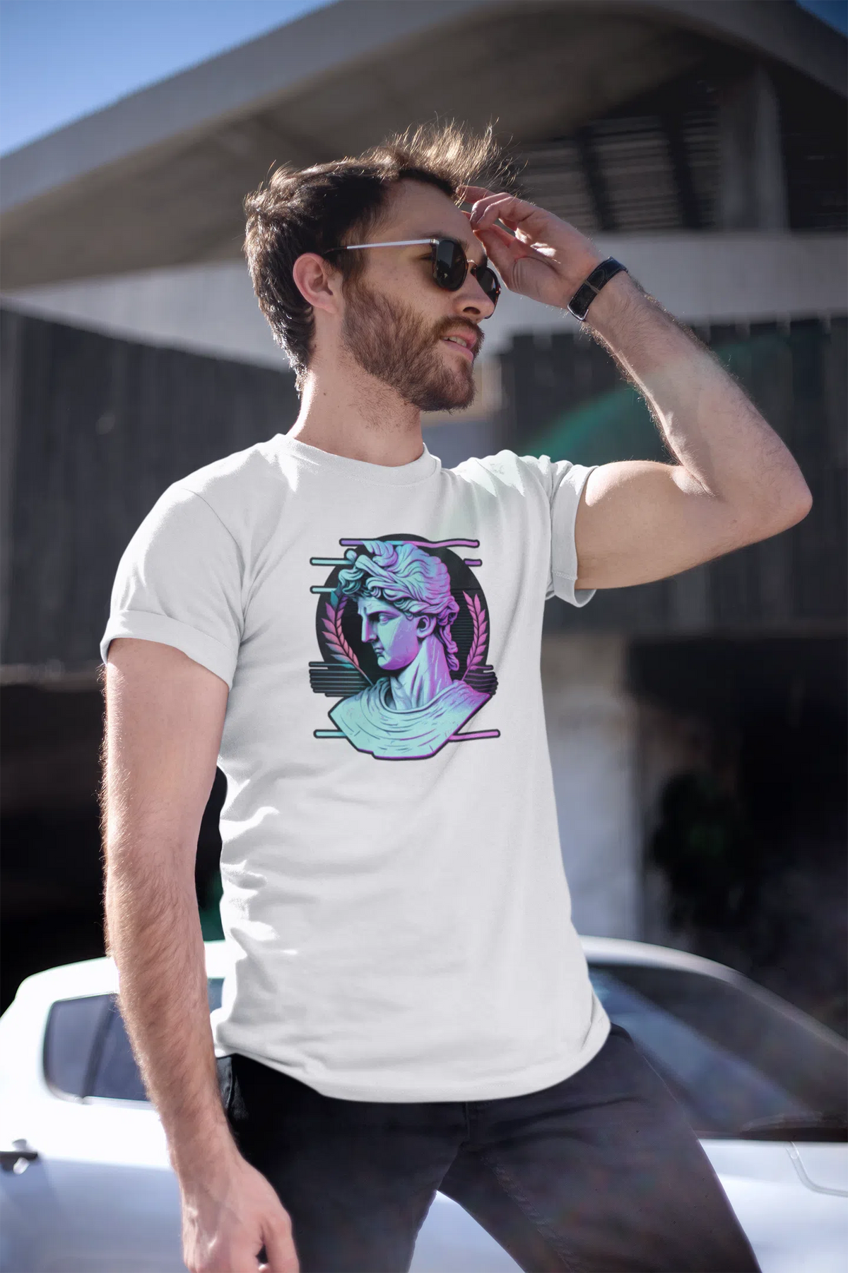 Ancient Man Unisex Adult T-Shirt Chroma Clothing