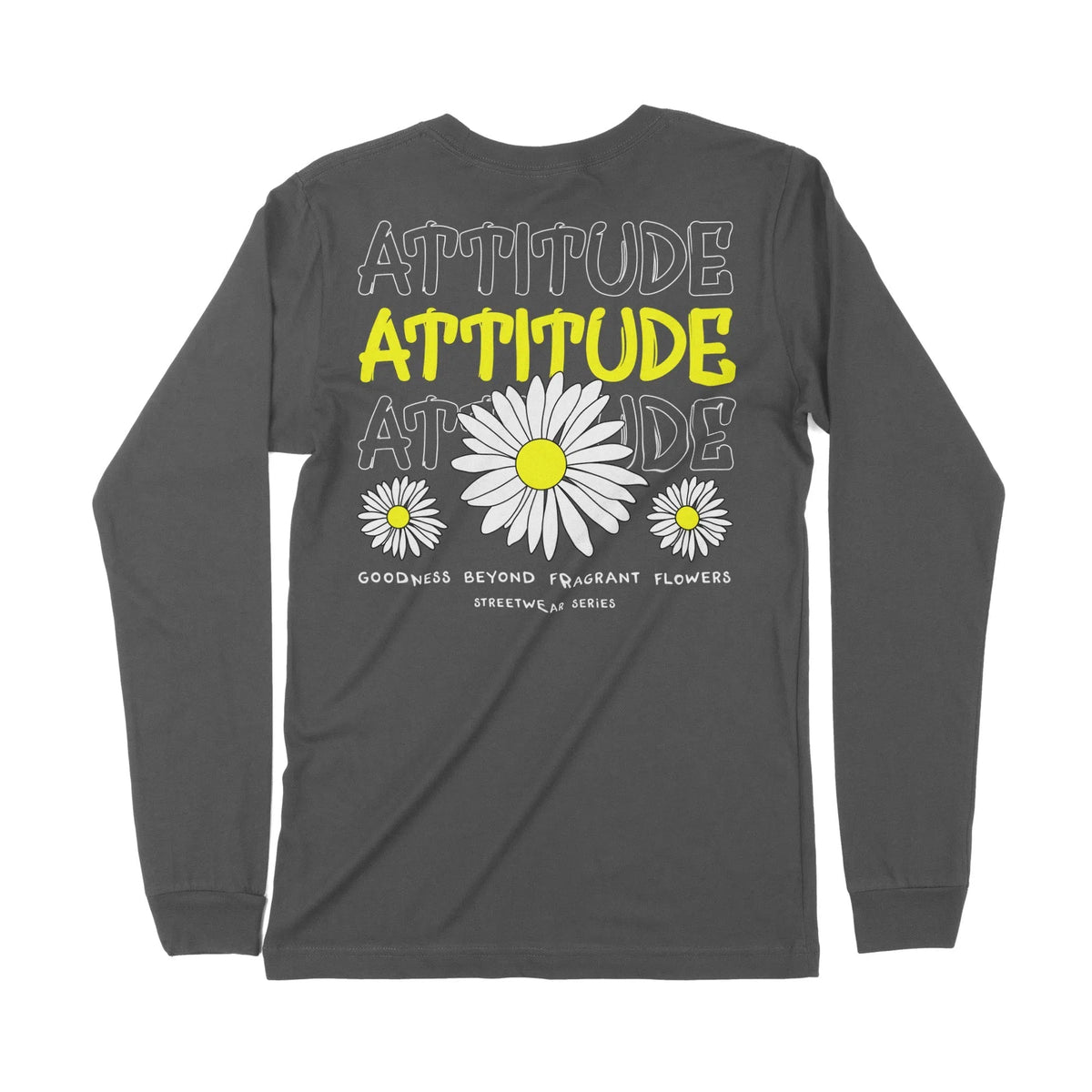 Attitude | Dual Print | Long-Sleeve T-Shirt | Premium Quality Streetwe Chroma Clothing