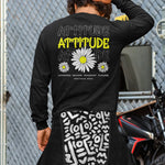 Attitude | Dual Print | Long-Sleeve T-Shirt | Premium Quality Streetwe Chroma Clothing