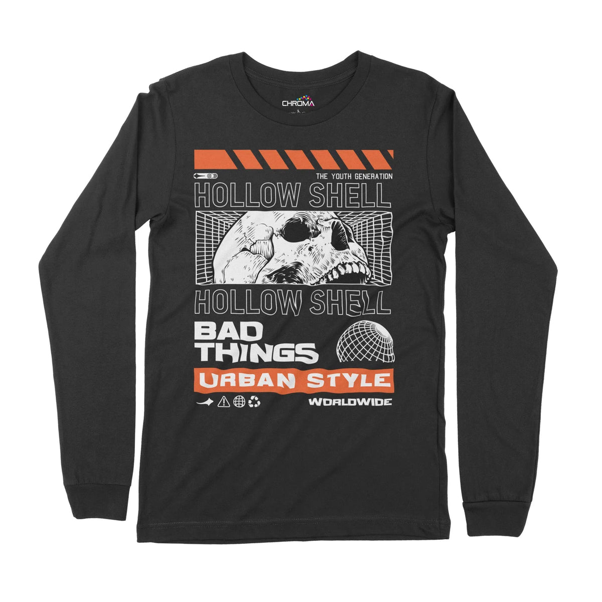 Bad Things | Long-Sleeve T-Shirt | Premium Quality Streetwear Chroma Clothing