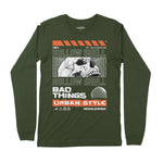 Bad Things | Long-Sleeve T-Shirt | Premium Quality Streetwear Chroma Clothing