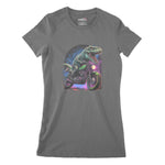 Badass Dinosaur Club Women's Classic Fitted T-Shirt Chroma Clothing