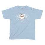 Boo Ghost Halloween Kids T-Shirt | Premium Halloween Clothing Chroma Clothing