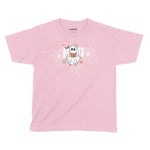Boo Ghost Halloween Kids T-Shirt | Premium Halloween Clothing Chroma Clothing