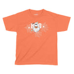 Boo Ghost Halloween Kids T-Shirt | Premium Halloween Clothing Chroma Clothing