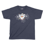 Boo Ghost Halloween Kids T-Shirt | Premium Halloween Clothing Chroma Clothing