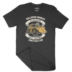 Bulldozer Construction | Vintage Adult T-Shirt | Classic Vintage Cloth Chroma Clothing