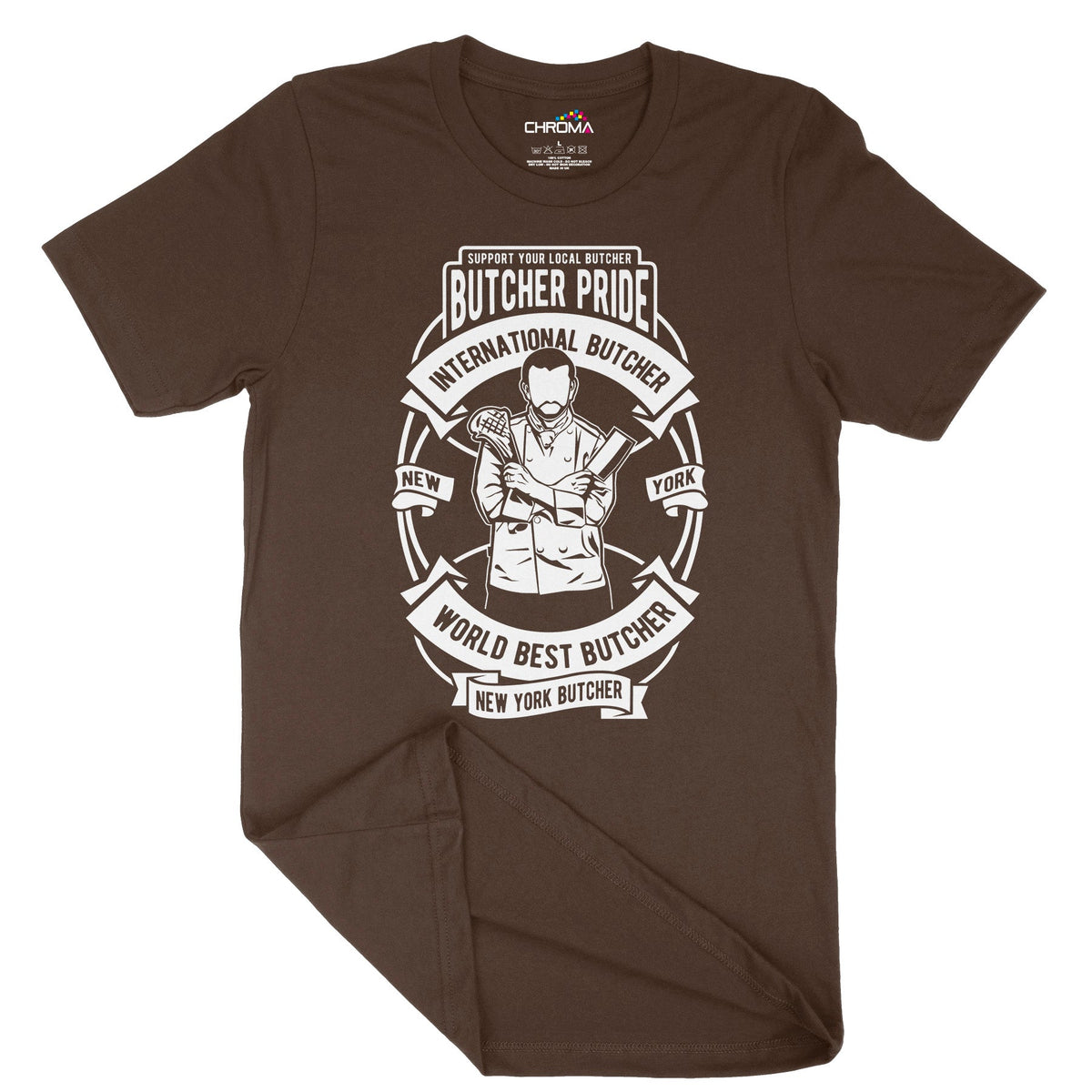 Butcher Pride | Vintage Adult T-Shirt | Classic Vintage Clothing Chroma Clothing