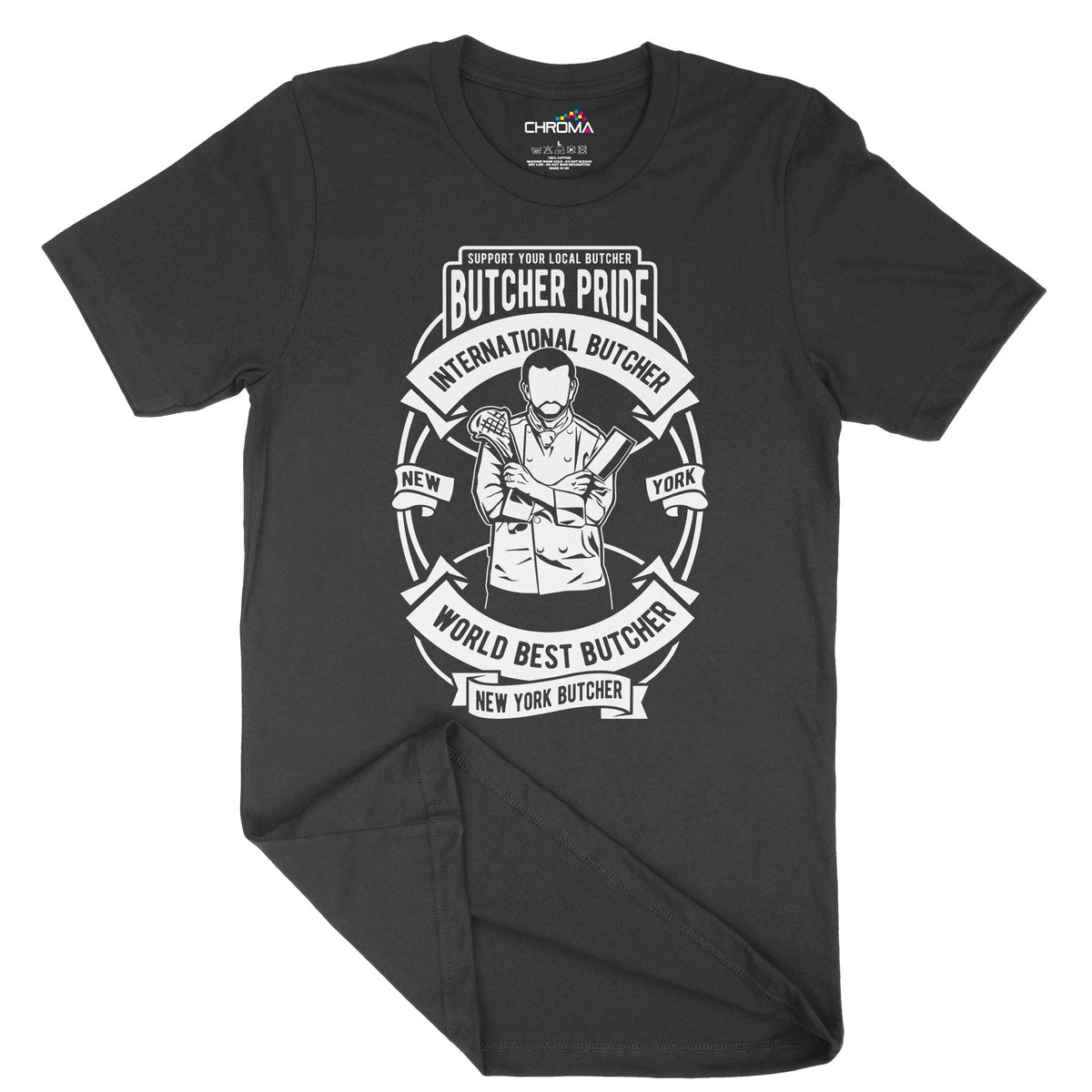 Butcher Pride | Vintage Adult T-Shirt | Classic Vintage Clothing Chroma Clothing