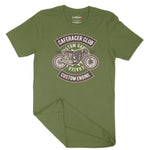 Caferacer Club | Vintage Adult T-Shirt | Classic Vintage Clothing Chroma Clothing